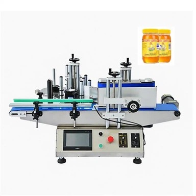 Mesin Pelabelan Atas Meja Automatik Untuk Botol Bulat