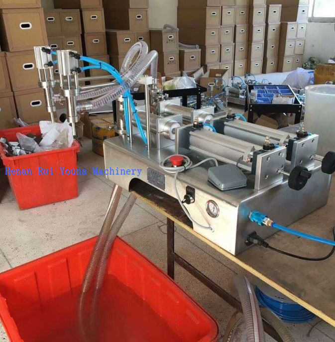 Mesin Pengisian Detergen Cecair Semi Automatik